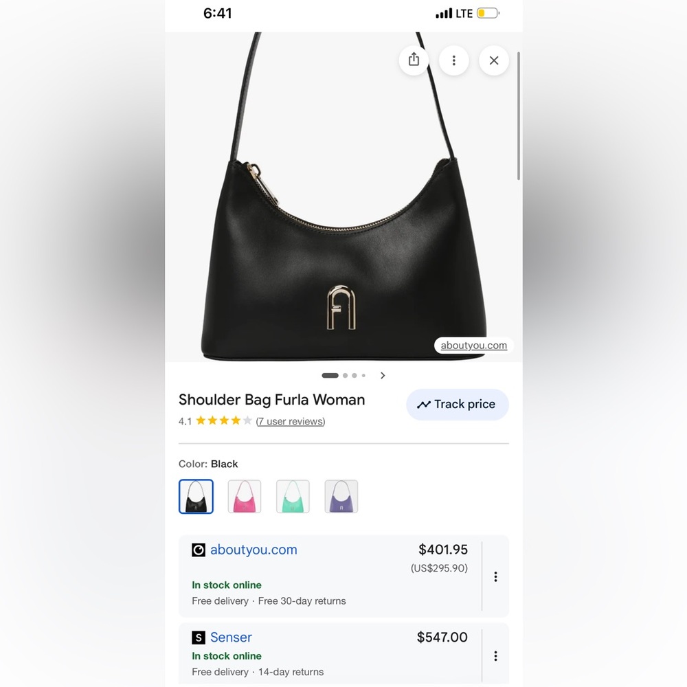 Furla Mini Shoulder Bag - Picture 10 of 10